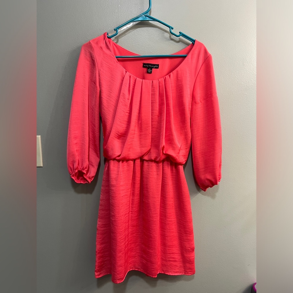 City Triangles Women’s Dress Coral size small